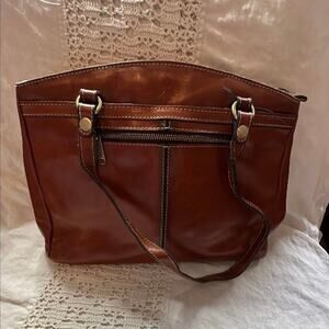 Patricia Nash Large Brown Tote